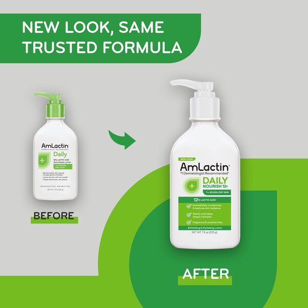 AmLactin Alpha-Hydroxy Therapy Daily Moisturizing Body Lotion
