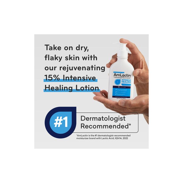 AmLactin Alpha-Hydroxy Therapy Intensive Healing Body Lotion, 7.9 OZ