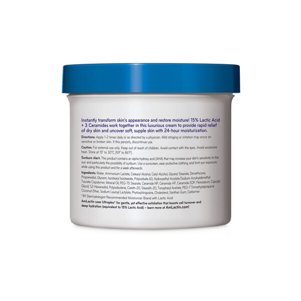 AmLactin Alpha-Hydroxy Therapy Intensive Healing Body Cream, 12.5 OZ