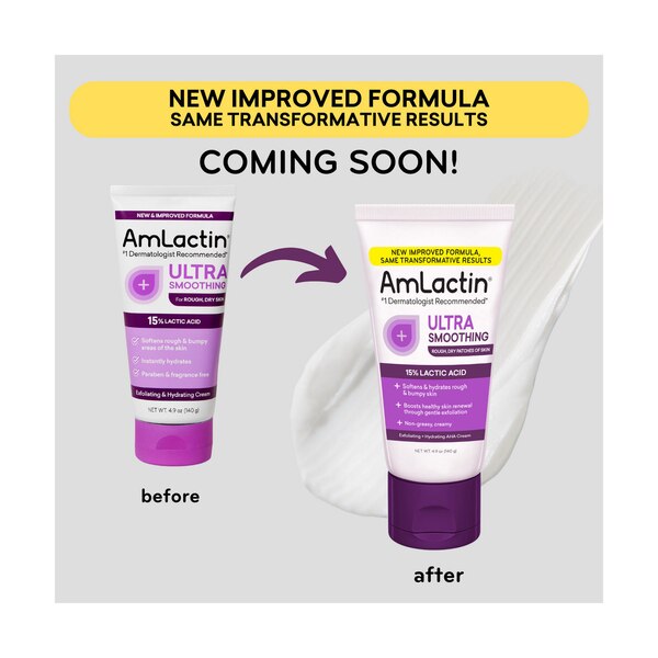 AmLactin Alpha-Hydroxy Therapy Ultra Smoothing Intensely Hydrating Cream
