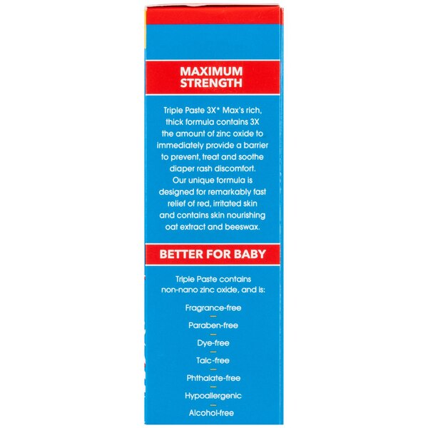 Triple Paste Max Strength Diaper Rash Ointment