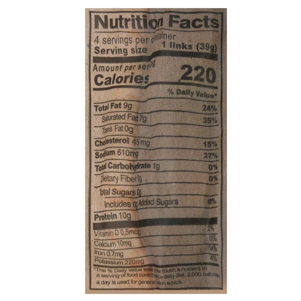 Quijote Homestyle Chorizo, 4 CT, 5.5 OZ