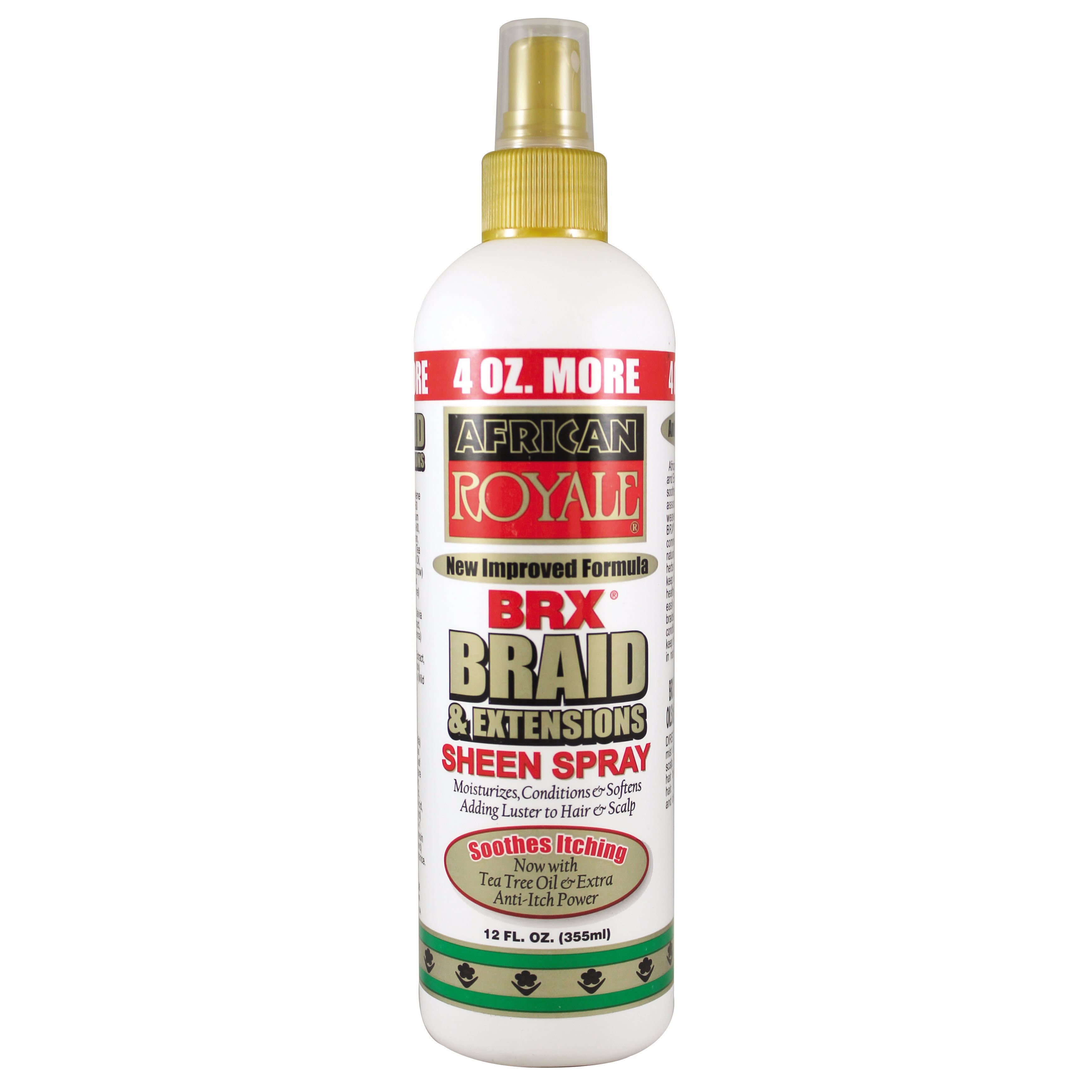 African Royale  BRX Braid Sheen Spray, 12 OZ