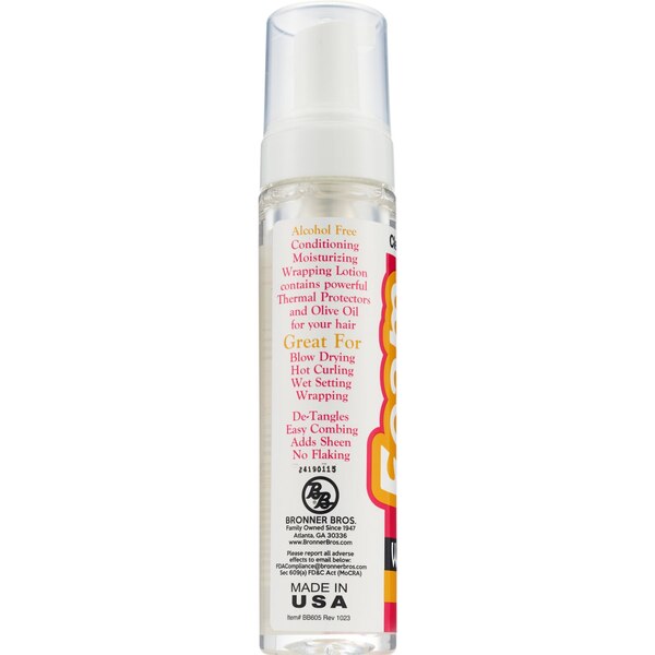 Bronner Bros. Foam Wrapping Lotion, 8.5 OZ