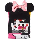 Disney Minnie Mouse Hooded Towel, 22 x 51 in, thumbnail image