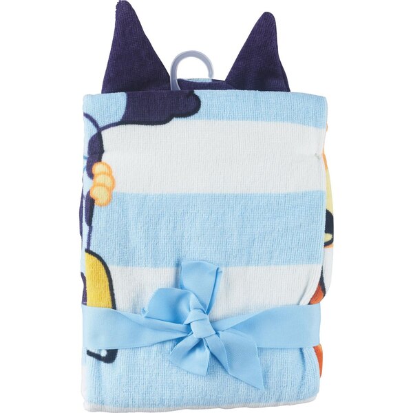 Disney Bluey Hooded Towel, 22 x 51 in