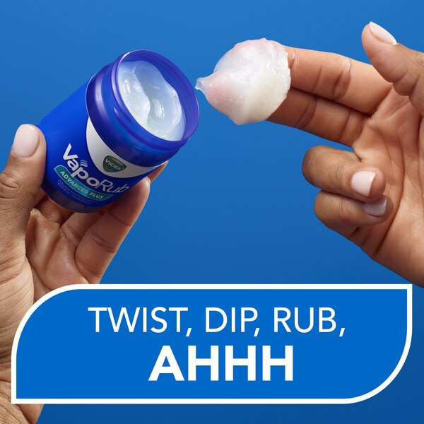 Vicks VapoRub Cough Suppressant Topical Analgesic Ointment