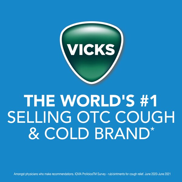 Vicks VapoRub Cough Suppressant Topical Analgesic Ointment