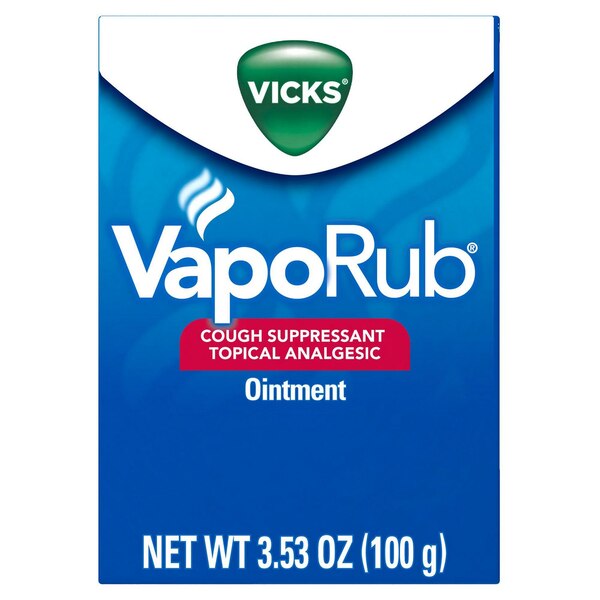 Vicks VapoRub Cough Suppressant Topical Analgesic Ointment
