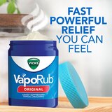 Vicks VapoRub Cough Suppressant Topical Analgesic Ointment, thumbnail image