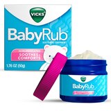 Vicks BabyRub Non-Medicated Soothing Ointment, 1.76 OZ, thumbnail image