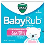 Vicks BabyRub Non-Medicated Soothing Ointment, 1.76 OZ, thumbnail image