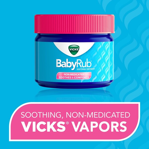 Vicks BabyRub Non-Medicated Soothing Ointment, 1.76 OZ