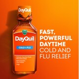 Vicks DayQuil, Non-Drowsy, Daytime Cold & Flu Medicine, 12 OZ, thumbnail image