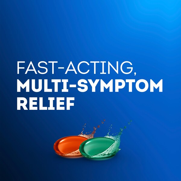 Vicks DayQuil & NyQuil Cough, Cold & Flu Relief LiquiCaps Combo Pack, 48 CT