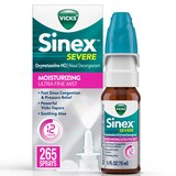 Vicks Sinex Severe 12HR Moisturizing Nasal Decongestant, 0.5 OZ, thumbnail image