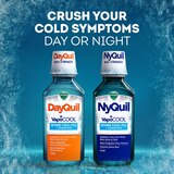 Vicks DayQuil and NyQuil VapoCOOL Severe Cold & Flu, + Congestion Liquid Relief Combo Pack, 2 12 OZ bottles, thumbnail image