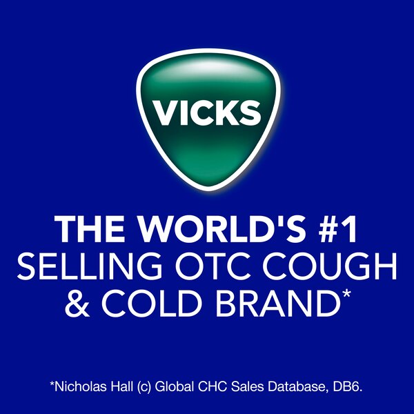 Vicks VapoRub Advanced Plus Cough Suppressant Ointment, 2.82 OZ