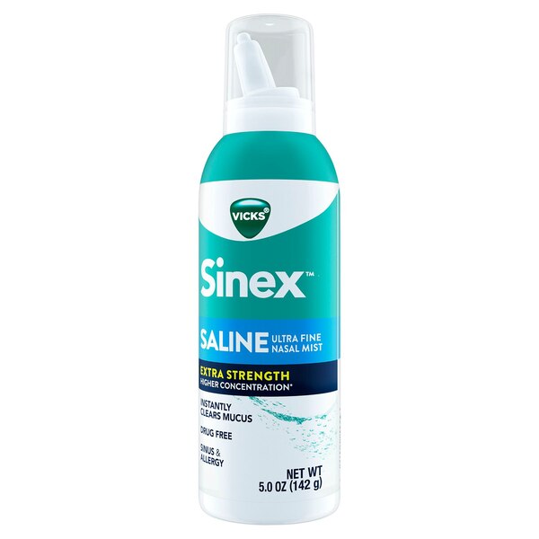 Vicks Sinex Extra Strength Saline Spray, 5 OZ
