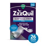 ZzzQuil Ultra Sleep Nasal Strips, 26 CT, Clear, thumbnail image
