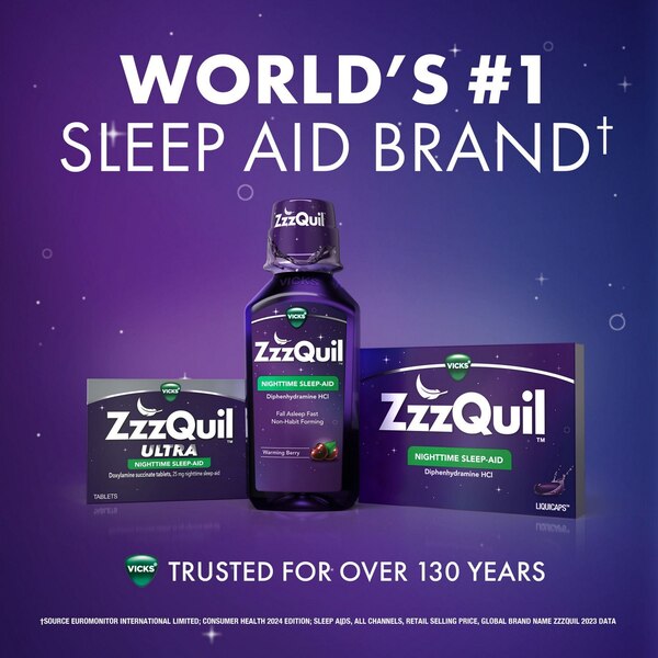 ZzzQuil Soothing Sleep Nighttime Sleep-Aid, 24 FL OZ