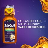 ZzzQuil Soothing Sleep Nighttime Sleep-Aid, Chamomile Honey, 12 FL OZ, thumbnail image