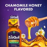 ZzzQuil Soothing Sleep Nighttime Sleep-Aid, Chamomile Honey, 12 FL OZ, thumbnail image