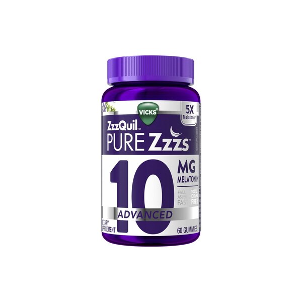 ZzzQuil PURE Zzzs Gummies, 60 CT