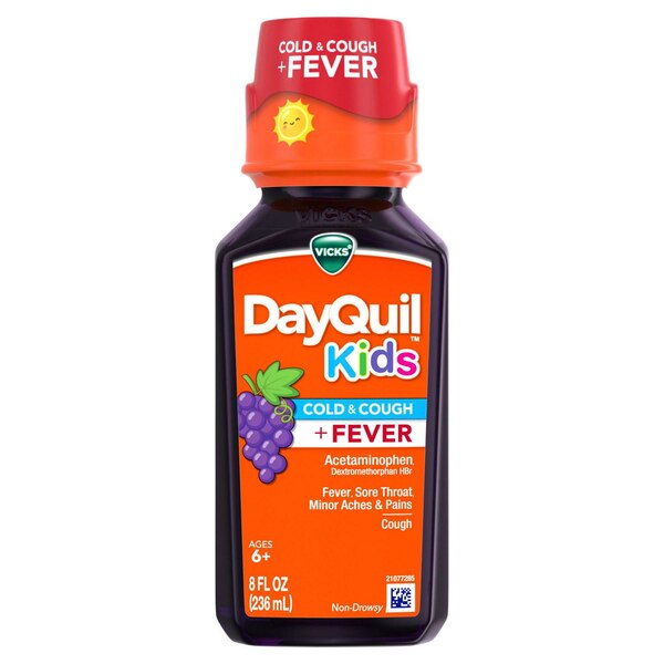 Vicks DayQuil Kids Grape, 8 OZ