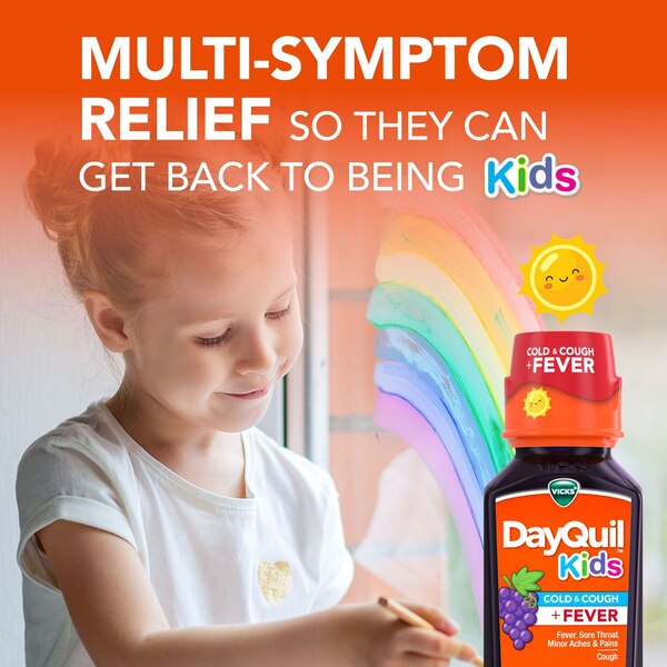Vicks DayQuil Kids Grape, 8 OZ