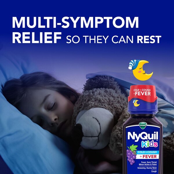 Vicks NyQuil Kids, Grape, 8 OZ