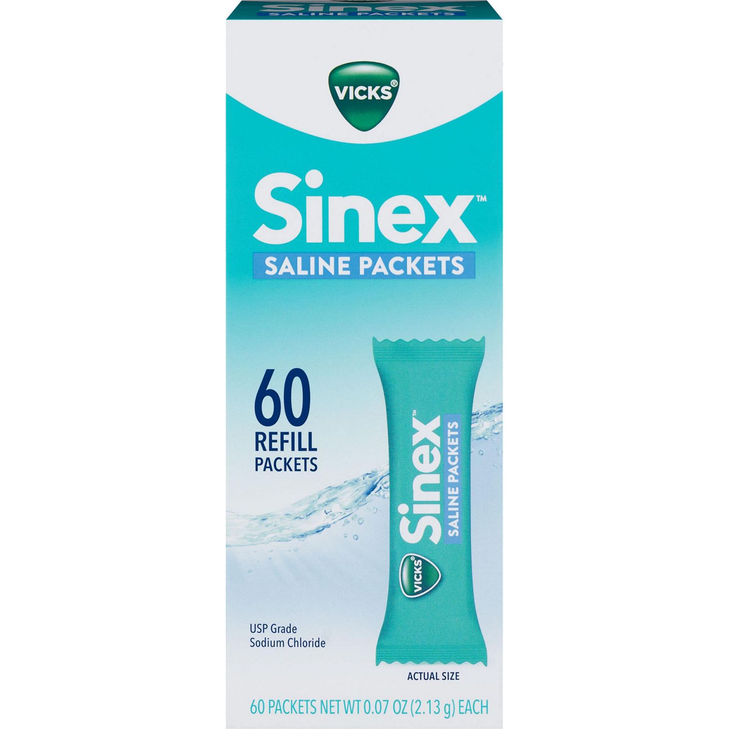 Sinex Saline Rinse Refill 60 CT