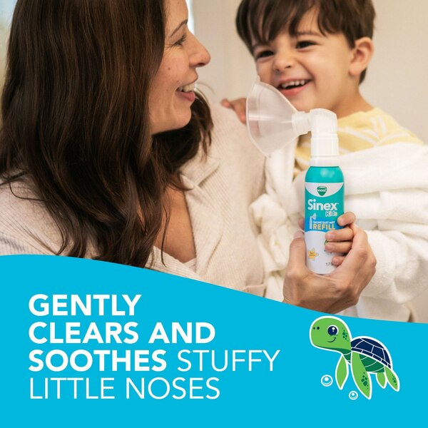 Vicks Sinex Kids Saline Easy Mist Kit, 1.7 OZ