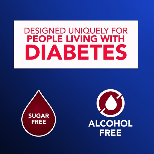Vicks DayQuil & NyQuil Cold & Flu Sugar Free Relief Liquid Combo for Diabetics, 2 x 12 OZ