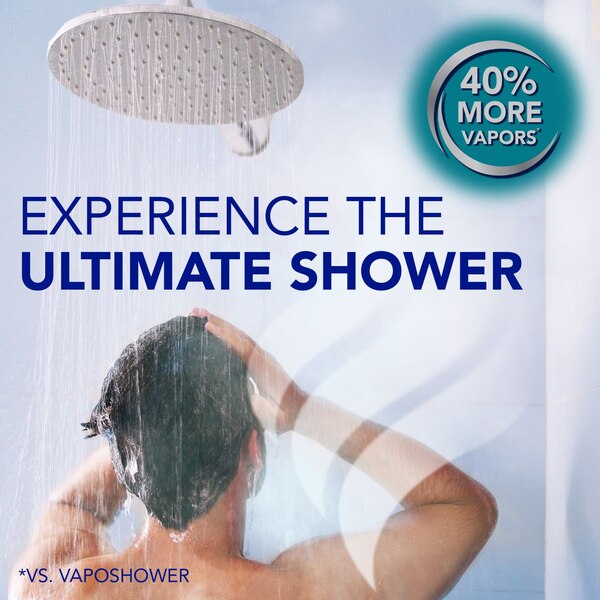 Vicks VapoShower Max Shower Tablets, 4 CT
