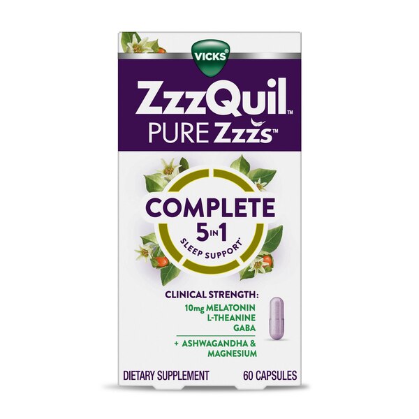Zzz Quil PURE Zzzs Complete Sleep, 60 CT