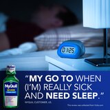 Vicks NyQuil Severe Cough Cold and Flu Nighttime Relief Liquid, 12 OZ, thumbnail image