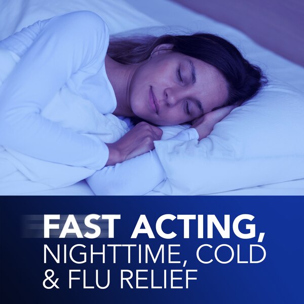 Vicks DayQuil and NyQuil Severe Cold, Flu and Congestion LiquiCaps, 24 CT