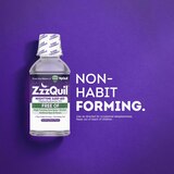 ZzzQuil Nighttime Sleep-Aid Alcohol Free Liquid, Soothing Berry, 12 FL OZ, thumbnail image
