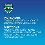 Vicks VapoInhaler Portable Nasal Inhaler, Non-Medicated, thumbnail image