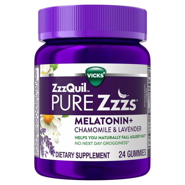 Pure Zzzs Melatonin + Chamomile & Lavender Gummies
