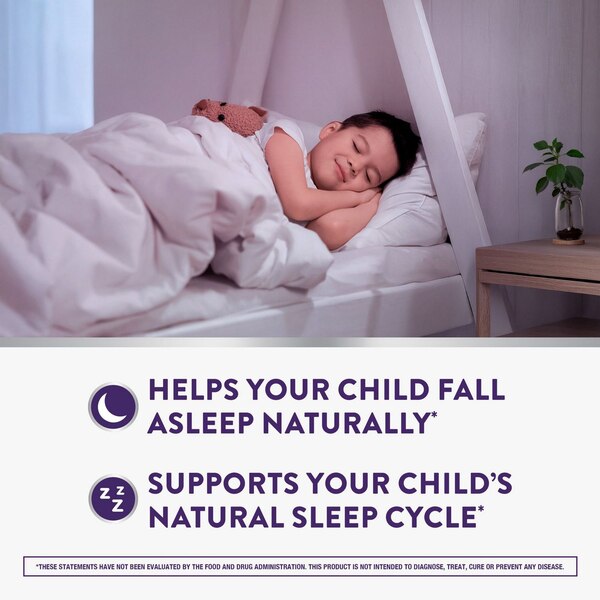 Vicks Pure Zzzs Kidz Melatonin + Chamomile & Lavender Sleep Aid Gummies, 30 CT