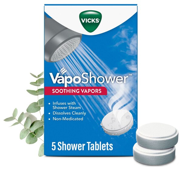 Vicks VapoShower Soothing Vapors Shower Tablets
