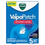 Vicks VapoPatch Soothing Vapor Chest Patches, 5 CT, thumbnail image
