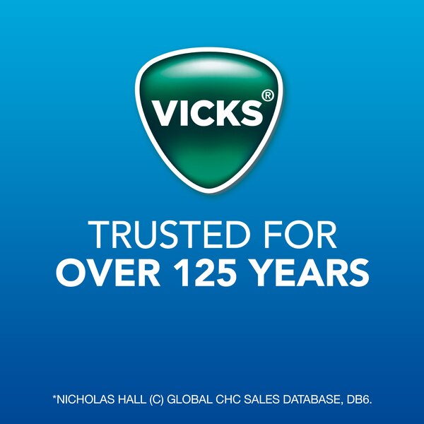 Vicks VapoPatch Soothing Vapor Chest Patches, 5 CT