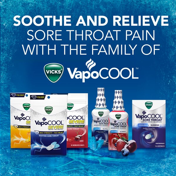 Vicks VapoCool Sore Throat Spray, 6oz
