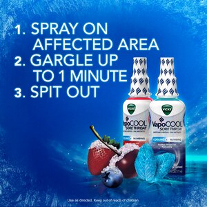 Vicks VapoCool Sore Throat Spray, 6oz