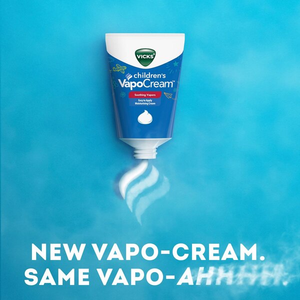 Vicks Children's VapoCream Chest Rub, 3 OZ