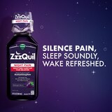 ZzzQuil Nighttime Pain Relief Sleep Aid Liquid, Midnight Berry, 12 FL OZ, 2 Pack, thumbnail image