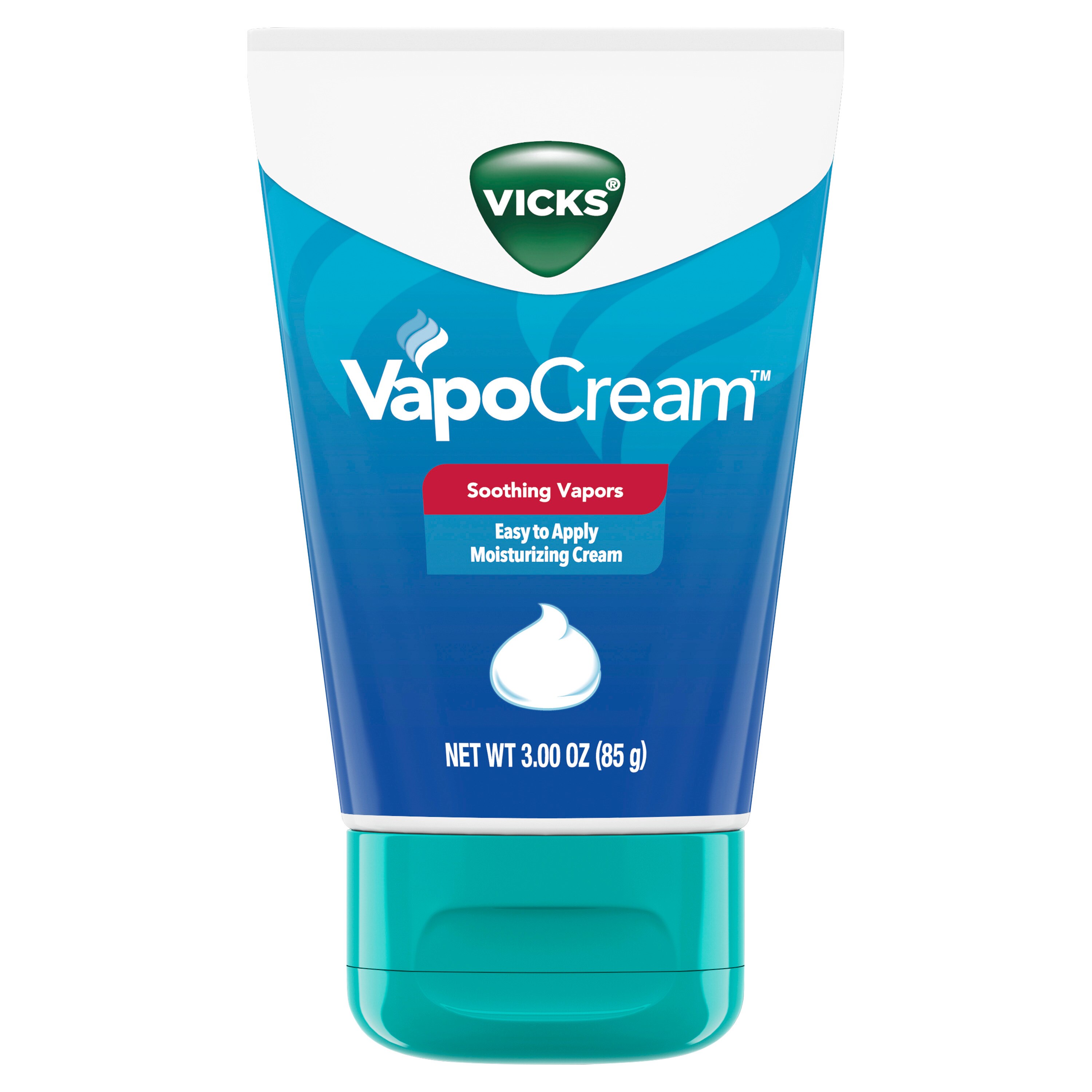 Vicks VapoCream, Soothing and Moisturizing Vapor Cream, 3 OZ